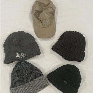 Assorted Knit and Baseball Caps